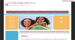 Desktop Screenshot of ourkidsontheweb.com